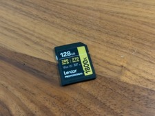Lexar Professional 1800x GOLD Series 128GB SDXC UHS-II Memory Card