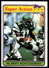 1981 Topps #392 Wilbert Montgomery [GOATCARDS]
