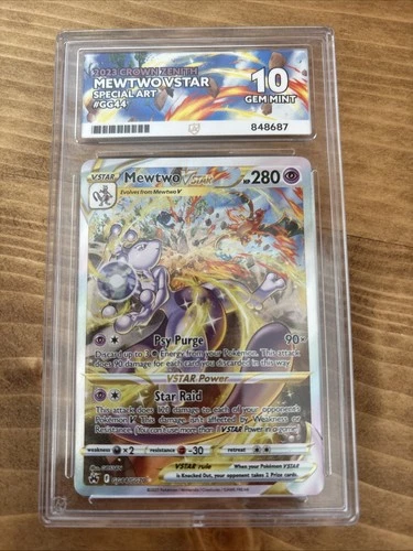 Pokémon TCG Mewtwo VSTAR GG44/GG70 ACE 10 GEM MINT