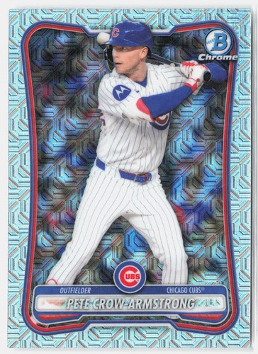 2026 Bowman Chrome #91 Pete Crow-Armstrong Mojo Refractor