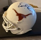 Earl Campbell Signed Auto Texas Longhorns Mini Schutt Football Helmet COA