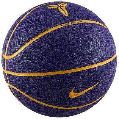 NIKE All Court 8P Kobe Bryant Mamba Basketball Size 7 purple/gold NBA Lakers