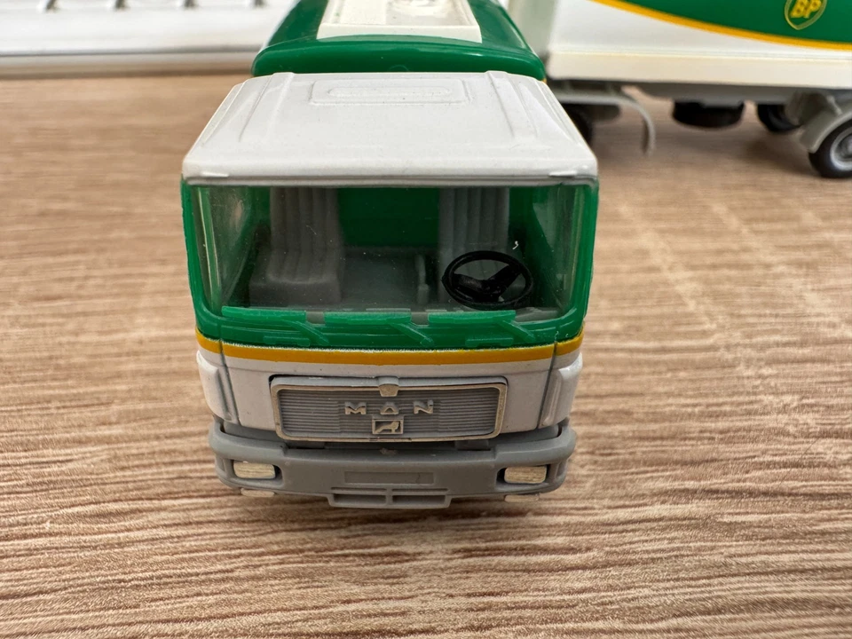 Herpa 1:87 MAN Rimorchio BP Buone Condizioni Senza OVP - Immagine 3 di 4