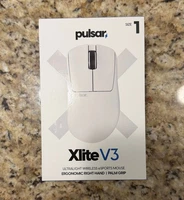 Pulsar Gaming Gears - Xlite v3 Mini Wireless Gaming Mouse, White, Size 1, Used