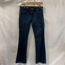 Kut From The Kloth Farrah Baby Bootcut Denim Jeans Size 6 Dark Wash Festival