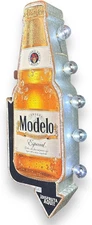 Modelo Vintage Inspired Double-Sided Marquee LED Sign Retro Wall Decor for the H