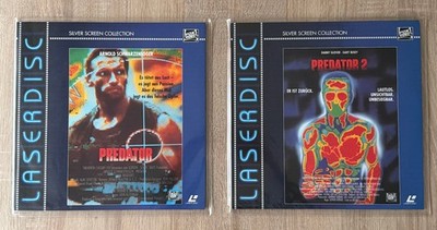 Predator 1 & 2   Silver Screen Collection   PAL Deutsch - FSK 18 - Laserdiscs
