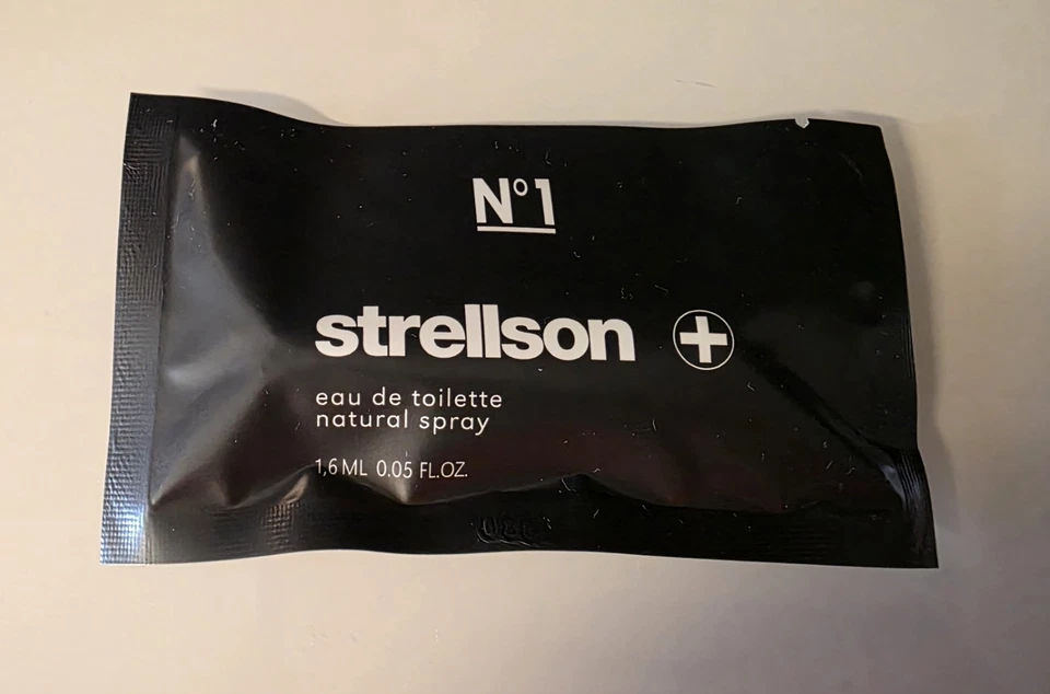 ❤️STRELLSON No 1 * Eau de Toilette * Spray * 1,6ml * Probe * Luxus * NEU❤️