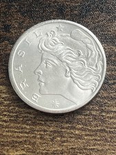 1967 Brazil Brasil 20 Twenty Centavos Uncirculated Actual Coin TC1214*