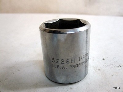 Proto 5228H  7/8 inch 6 Point 3/8  Drive Socket