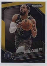 2024-25 Panini Prizm Black Black Gold Prizm 2/5 Mike Conley #182 10b8