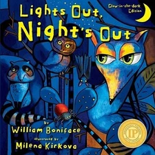 Lights Out, Night's Out: A Glow in the Dark Book (Glow-in-the-Da - VERY GOOD