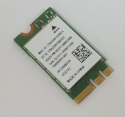 Bluetooth Wlan Combo m.2 Anatel WCBN803A Asus 0C011-00061H00