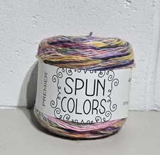 Premier Yarns Spun Colors Yarn (Iris Color 1110-04) 7oz Skein Medium Worsted 