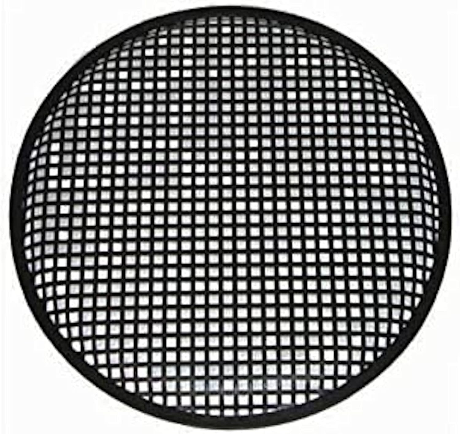 Pair of 12 Inch 12" Universal Metal Car Audio Speaker SubWoofer Waffle Grill... 