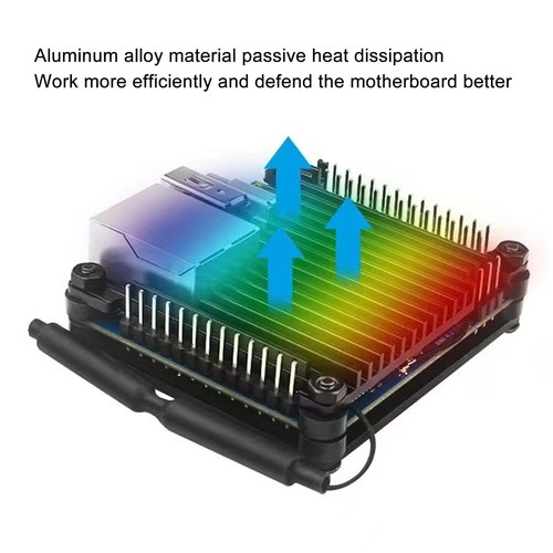 Case For Orange Pi 3 Passive Cooling Precise Cutouts Development Board E CB - Afbeelding 21 van 24