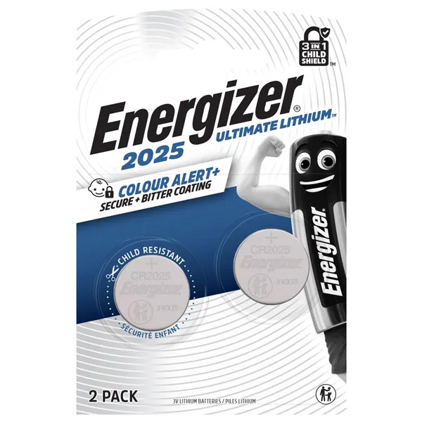 Pila Ultimate Lithium Energizer - CR2025 - 3V - E304205900 (Conf. 2)