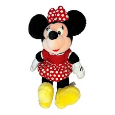 Minnie Mouse Plush dressed Stuffed Toy Disneyland Walt Disney World Vintage