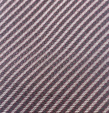 Mens Theory Necktie Silk Blend Striped Made in USA Slim Tie Red Silver