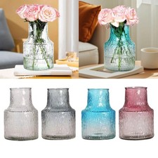 Centrotavola per matrimoni in vaso di fiori in vetro, vaso per boccioli il