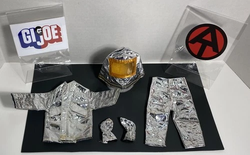 Vintage Hasbro 12 inch GI Joe Adventure Team Crash Crew uniform outfit