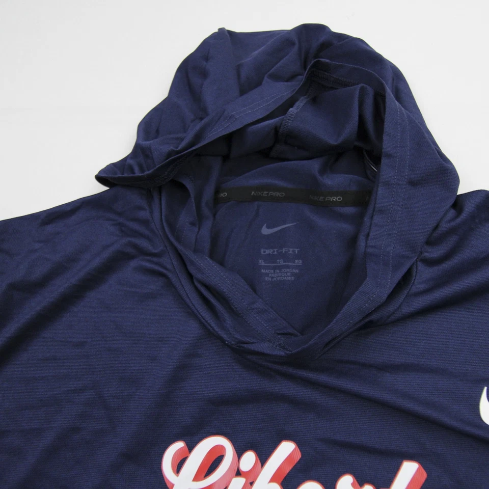 Liberty Flames Nike Long Sleeve Shirt Men's Navy New - Image 4 of 4