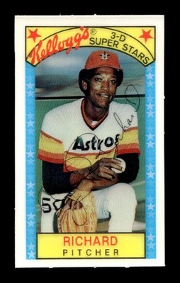 1979 Kellogg's #19 J.R. Richard Astros NEAR MINT *k5