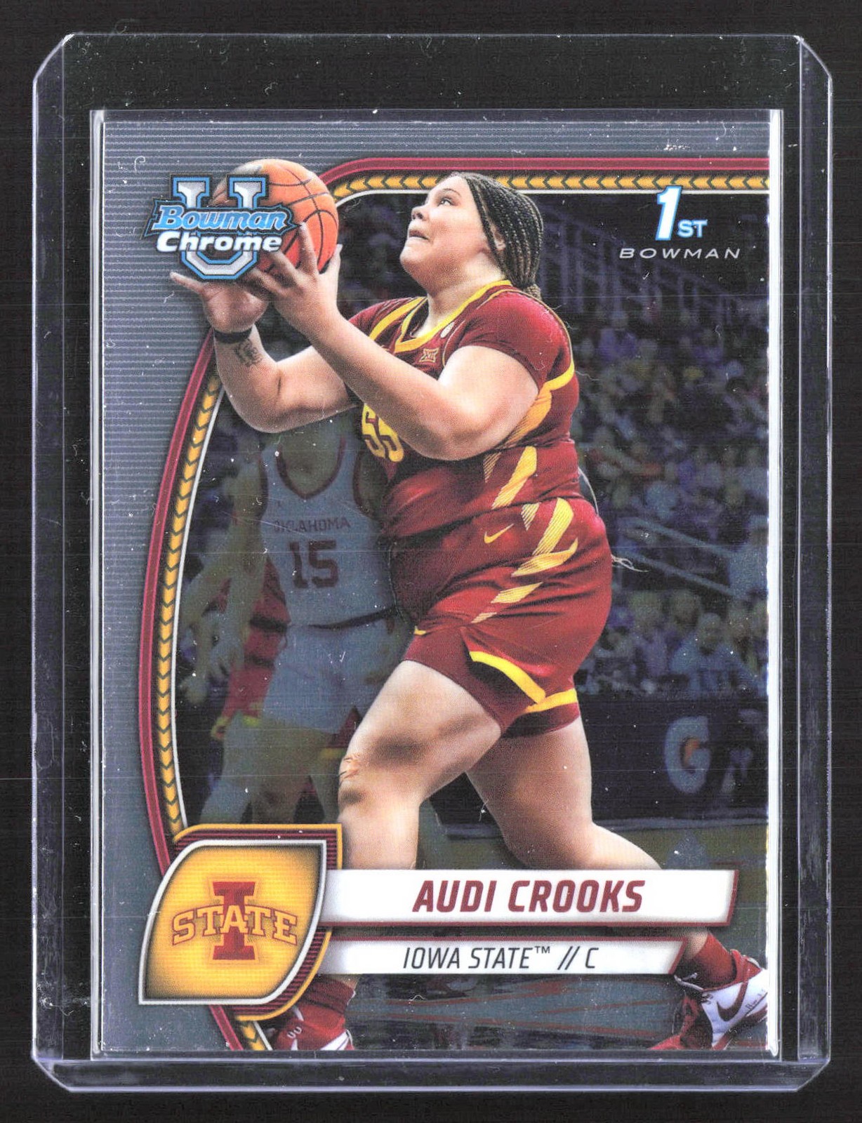 2024-25 Bowman University Chrome 1st #9 Audi Crooks