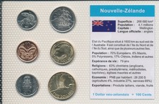 New Zealand / New Zealand 5+10+20+50 Cents + 1+2 Dollars 2000-2006 UNC - Circulated Coin Set