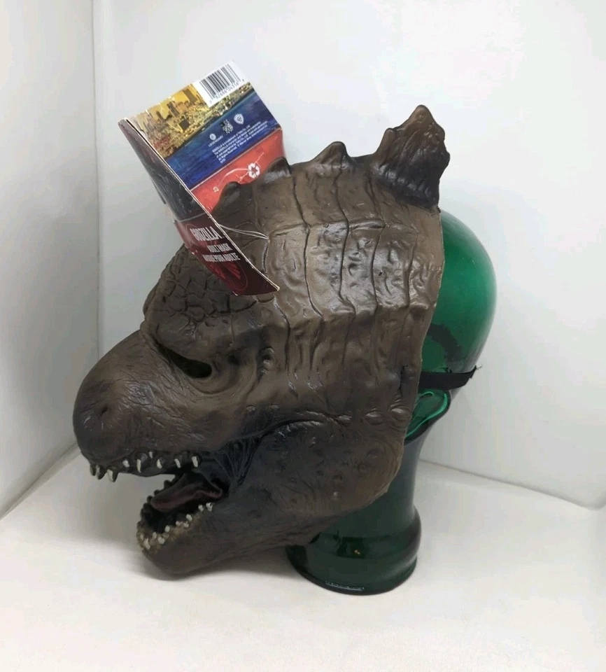Rubie's Godzilla Adult Mask Toho Warner Bros. #4316 NEW With Tag 2015 - Image 4 of 4