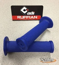 ODI Ruffian ATV Handlebar Grips -BLUE- Honda Suzuki Yamaha - MADE IN USA