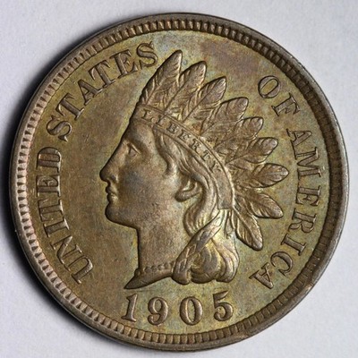 1905 Indian Head Cent Penny BU *UNCIRCULATED* MS E267 AUEN