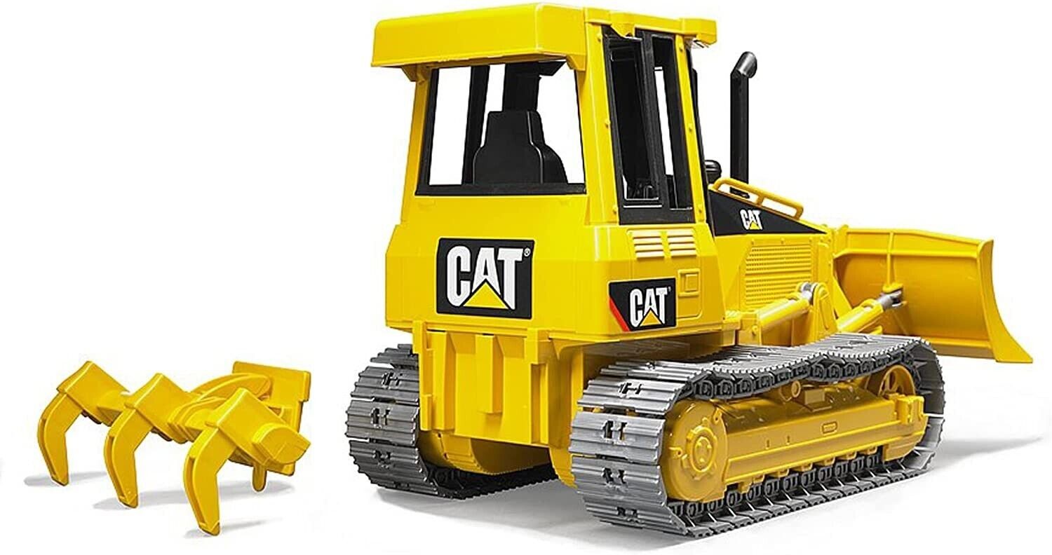 Bruder Giallo Cat Chain Dozer - Immagine 3