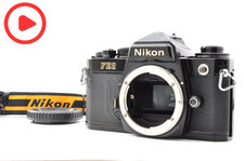 Boîtier appareil photo reflex argentique 35 mm noir Nikon FE2 du Japon...