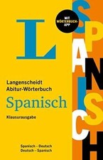 Langenscheidt Abitur-W�rterbuch Spanisch: Spanis... | Book | condition very good