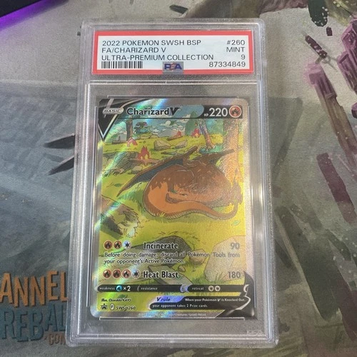 2022 pokemon charizard v 260 psa 9