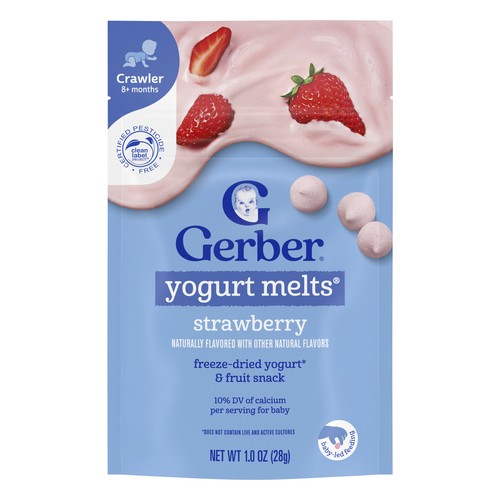 Yogurt Melts®, 8+ Months, Strawberry, 1 oz (28 g)