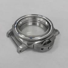 42mm Stainless Steel+Case Bezel Mouth+Steel Inner Shadow for NH35/36 Movement
