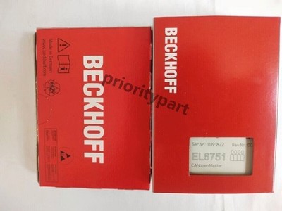 New In Box Beckhoff EL6751 CANopen Master Module Expedited Shipping