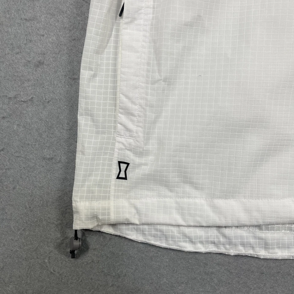 Spy x Rbk Jacket Mens Large White Specter Shell Spyder Rebook Collab Ski Limited - Image 3 of 4