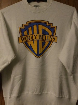 Wooly Bully s - Legendary Detroit Area Oldies Bar/Eatery - White Sweatshirt - L 