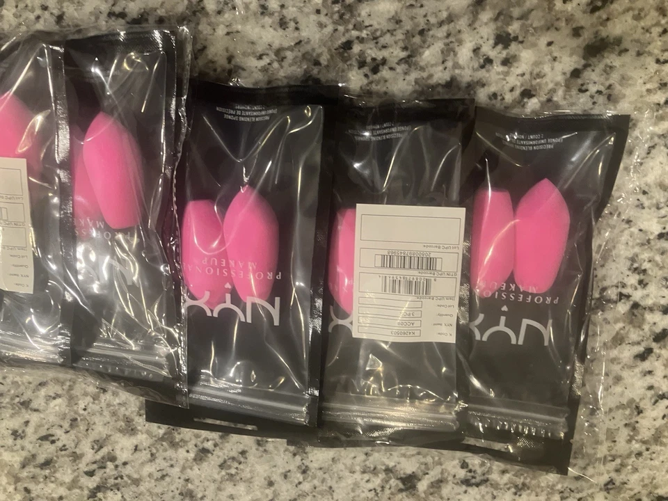 Lote de 9 paquetes dobles de esponja de maquillaje nyx Foto 4 de 4