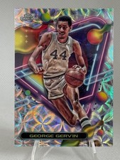 George Gervin 2023-24 Topps Cosmic Chrome #115 Nucleus Refractor - Spurs