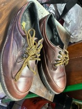 Mason Shoes Men's Brown Leather Oxford Work Shoes Size 11 EE Made in USA