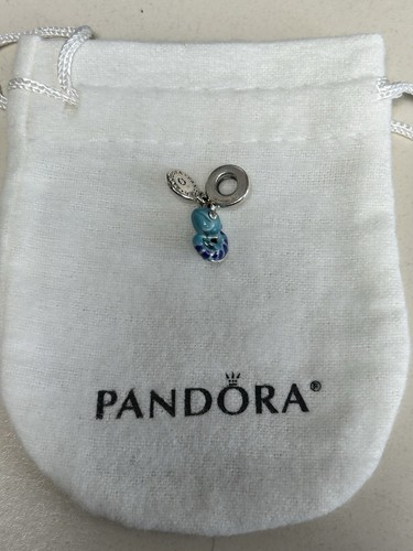 Authentic PANDORA Sterling Color-Change Chameleon & Disney Piglet Charms - Bild 5 von 13