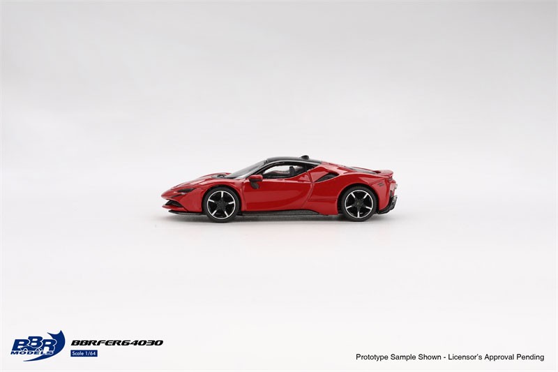 BBR 1:64 SF90 Rosso Corsa red Diecast Model Car | eBay