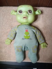 Raro 2007 Shrek la tercera risa conmigo bebé niño 13" Fergus Toys R Us exclusivo.