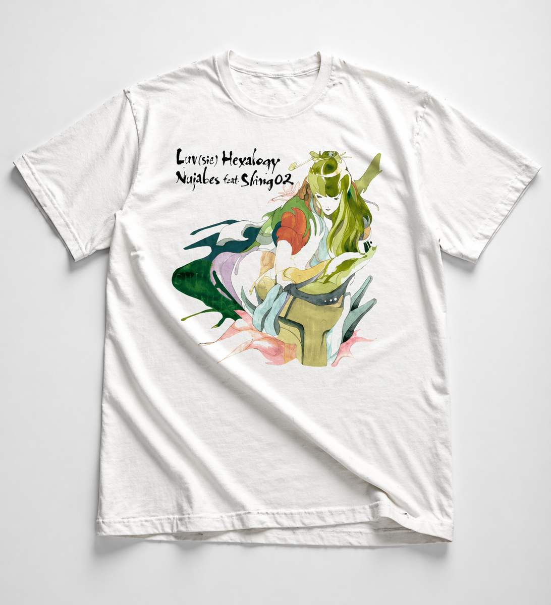 NUJABES LUV(SIC) HEXALOGY 2025 限定Tシャツ　L NUJABES LUV(SIC) HEXALOGY 2025 限定Tシャツ L - メルカリ