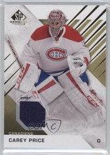 2016-17 SP Game Used Gold Material Carey Price #33 y4i