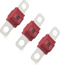 3PCS AMI/Midi Fuse, High Current 50A, for Cars, Buses, Trucks, Caravans, 50A